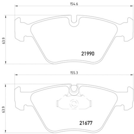 Pagid Brakes Disc Brake Pad, 355010711 355010711